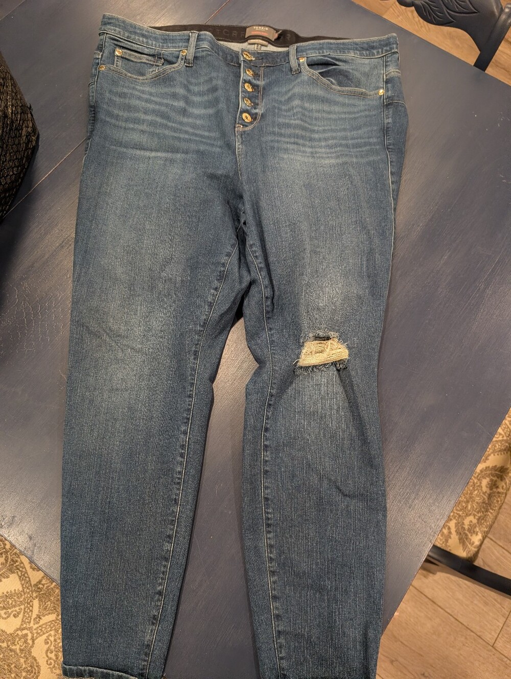 Torrid Button Down Jeans!